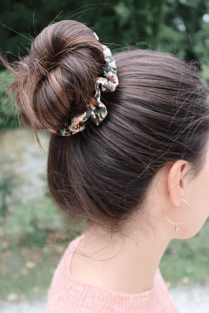 Chouchou fleuri Amélia 1